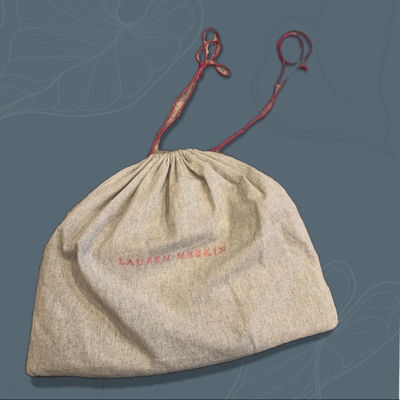 Lauren Merkin black crocodile embossed clutch - Picture 7 of 8